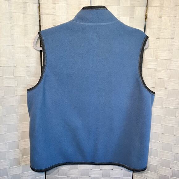 Woolrich Trailhead Fleece Reversible Vest Women’s Size Large In Glacier - Picture 4 of 8